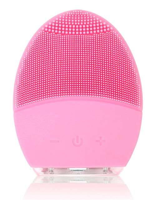 Load image into Gallery viewer, Silicone Rechargeable Facial Cleansing Brush &amp; Massager
