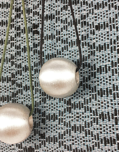 Load image into Gallery viewer, Recycled Bombshell Ball Necklace by SLATE + SALT
