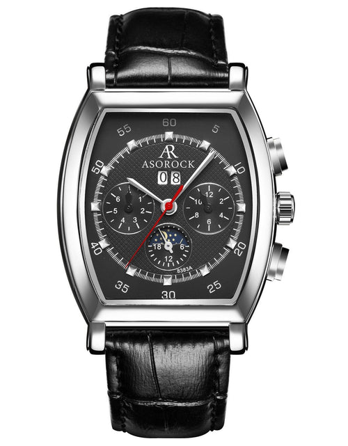 Load image into Gallery viewer, Silver/Black Ambassador (RESTOCK PRE-ORDER) by ASOROCK WATCHES
