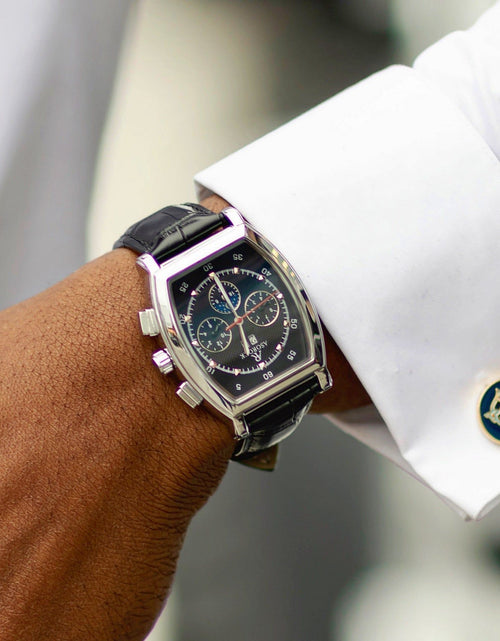 Load image into Gallery viewer, Silver/Black Ambassador (RESTOCK PRE-ORDER) by ASOROCK WATCHES
