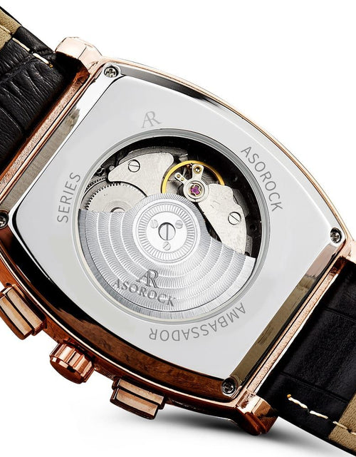 Load image into Gallery viewer, Silver/Black Ambassador (RESTOCK PRE-ORDER) by ASOROCK WATCHES

