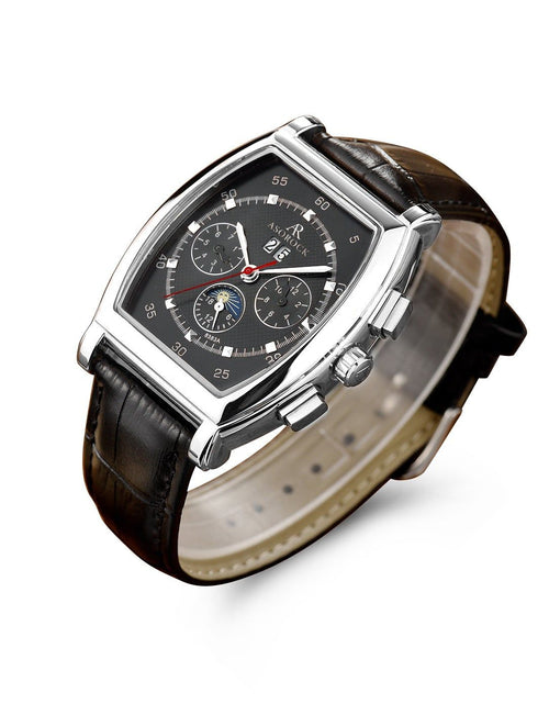 Load image into Gallery viewer, Silver/Black Ambassador (RESTOCK PRE-ORDER) by ASOROCK WATCHES
