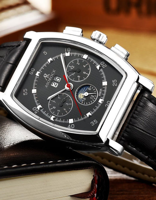Load image into Gallery viewer, Silver/Black Ambassador (RESTOCK PRE-ORDER) by ASOROCK WATCHES
