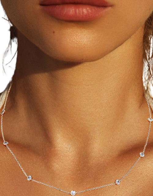 Load image into Gallery viewer, Simple Sparkle Necklace by Embellish Your Life
