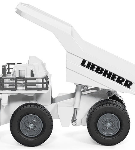 Liebherr T 264 Mining Truck White 1/87 (HO) Diecast Model by Siku