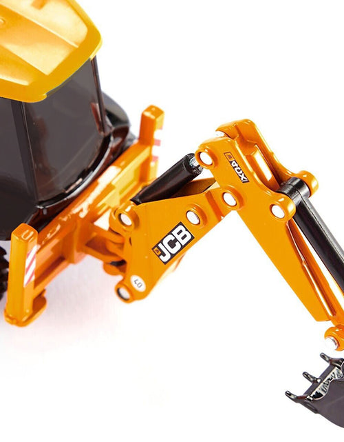 Load image into Gallery viewer, JCB 4CX Back Hoe Loader Yellow 1/50 Diecast Model by Siku
