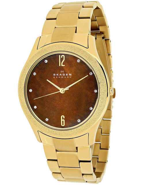 Load image into Gallery viewer, Skagen Women's Classic Brown MOP Dial Watch - SKW2108 by Balec Group
