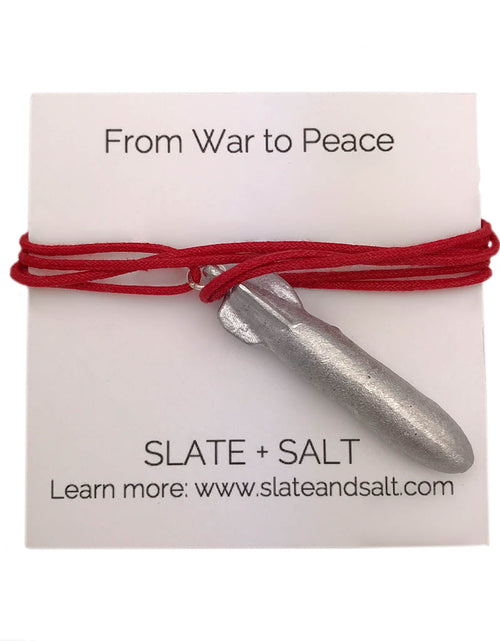 Load image into Gallery viewer, Recycled Bomb Pendant Necklace by SLATE + SALT
