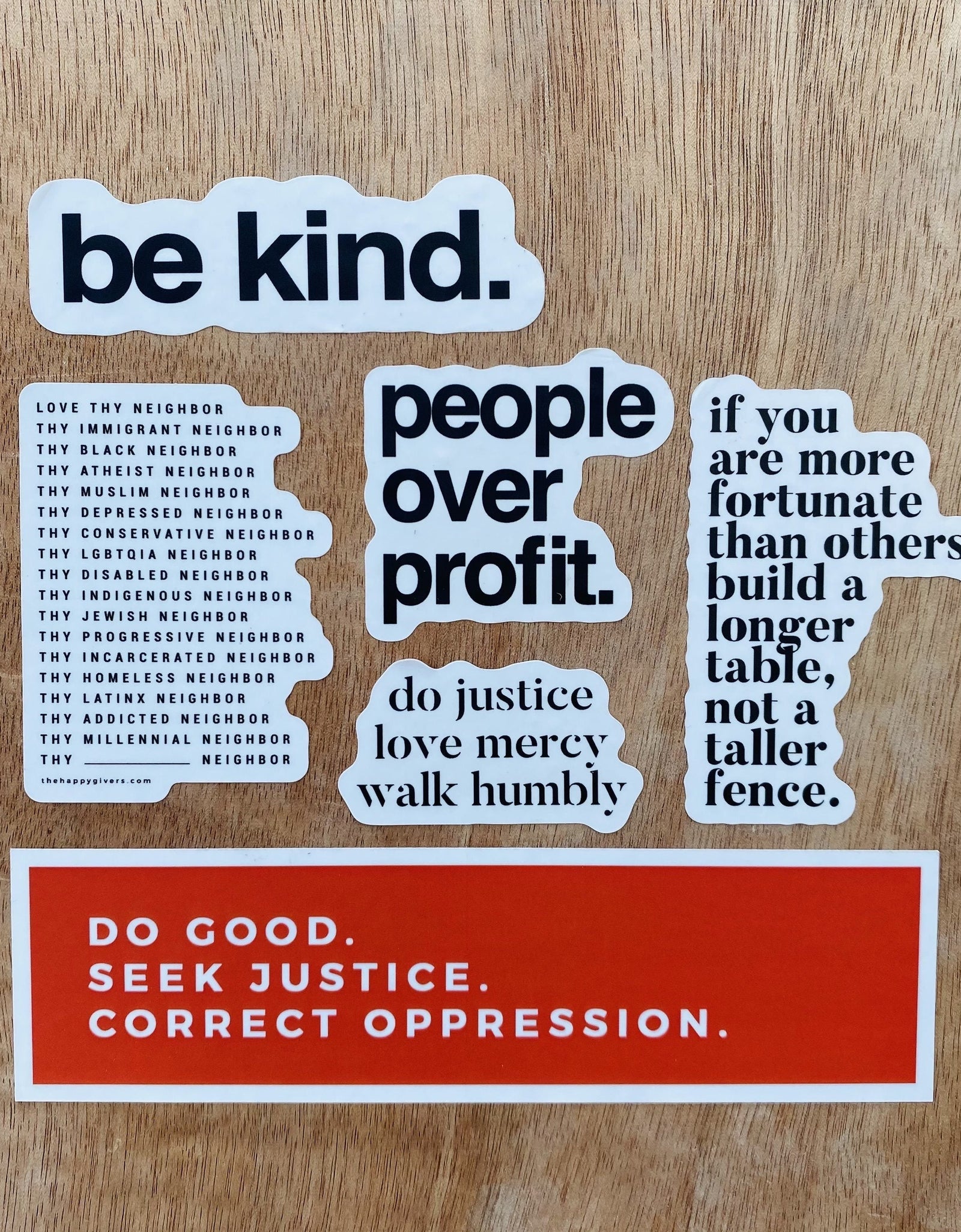 The Happy Sticker Packs by The Happy Givers