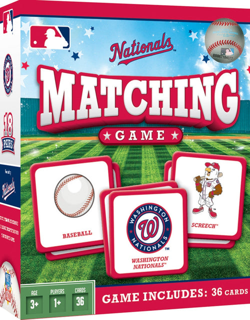 Load image into Gallery viewer, Washington Nationals Matching Game by MasterPieces Puzzle Company INC
