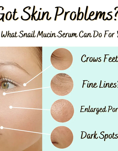 Load image into Gallery viewer, Snail Mucin Serum with Vitamin C &amp; E by Rosie Claire Cosmetics
