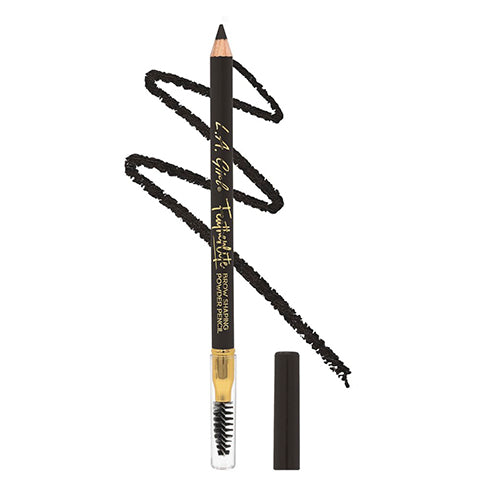 Load image into Gallery viewer, L.A. GIRL Featherlite Brow Shaping Powder Pencil - Soft Black
