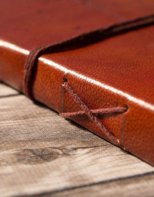 Load image into Gallery viewer, Another Adventure Quote Leather Journal by Soothi
