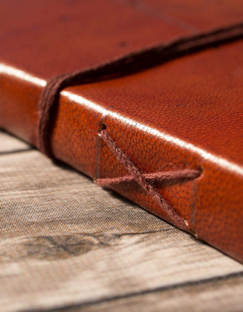 Load image into Gallery viewer, Instinct Is A Marvelous Thing Agatha Christie Quote Leather Journal - 7x5 by Soothi
