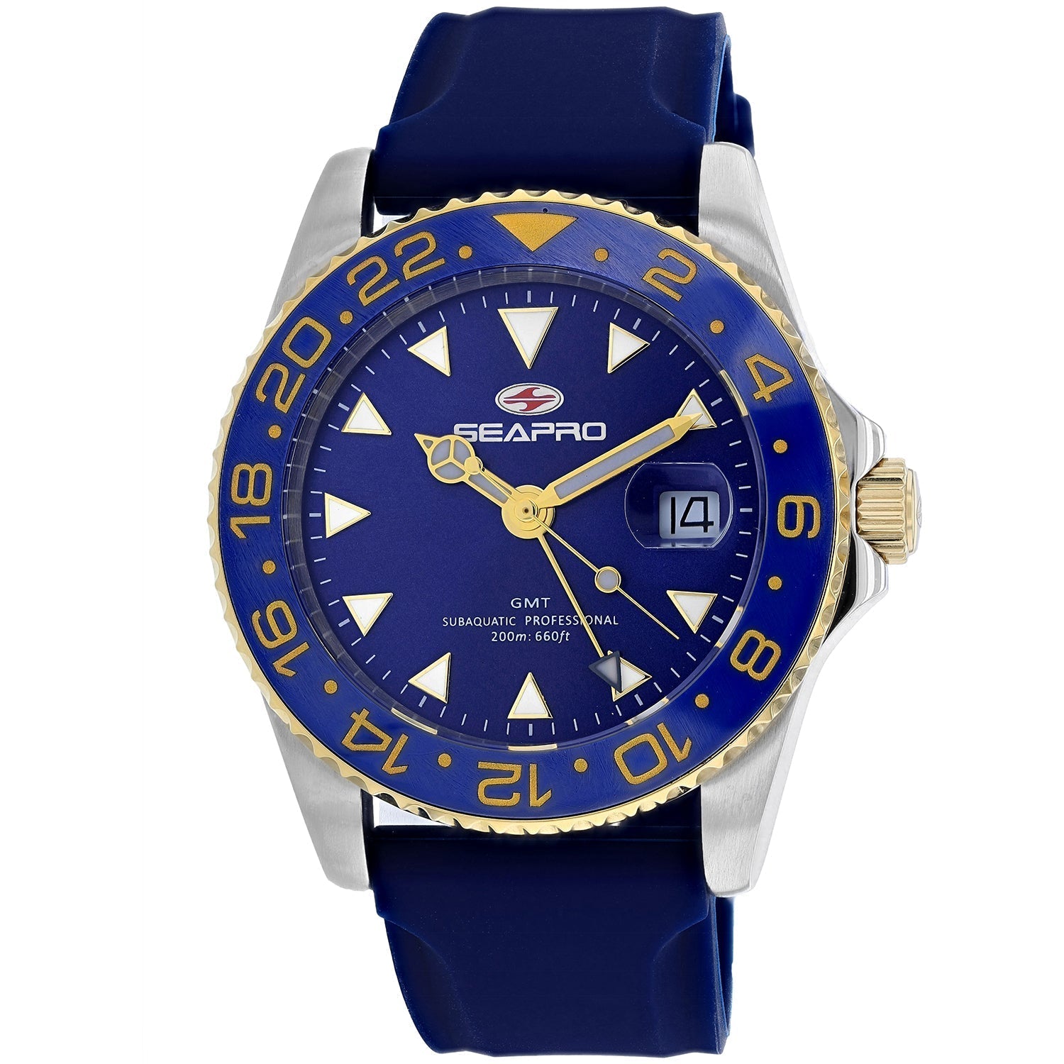 Seapro Men's Blue Dial Watch - SP0124 by Balec Group