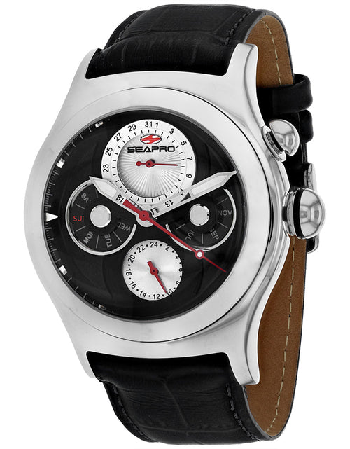 Load image into Gallery viewer, Seapro Men's Chronoscope Black Dial Watch - SP0131 by Balec Group
