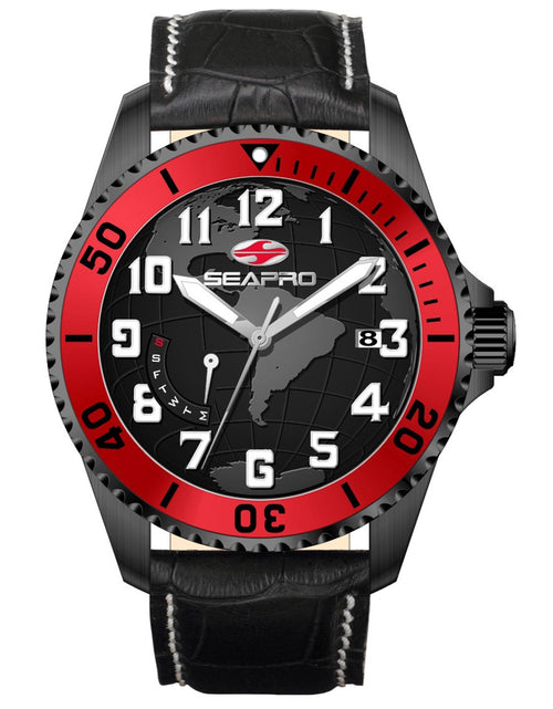 Load image into Gallery viewer, Seapro Men's Voyager Black Dial Watch - SP2745 by Balec Group
