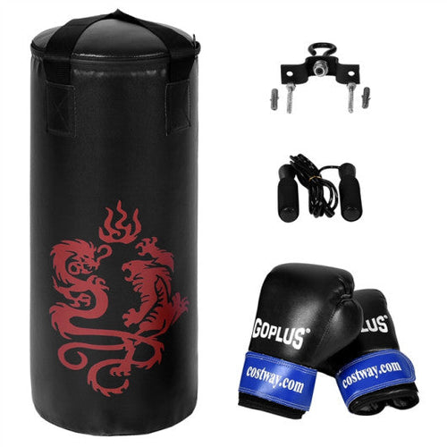 Load image into Gallery viewer, 2 Feet Kids Gloves Skipping Rope Boxing Set
