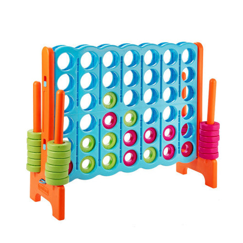 Load image into Gallery viewer, 4 in A Row 4-to-Score Giant Jumbo Game Set for Family Party Holiday
