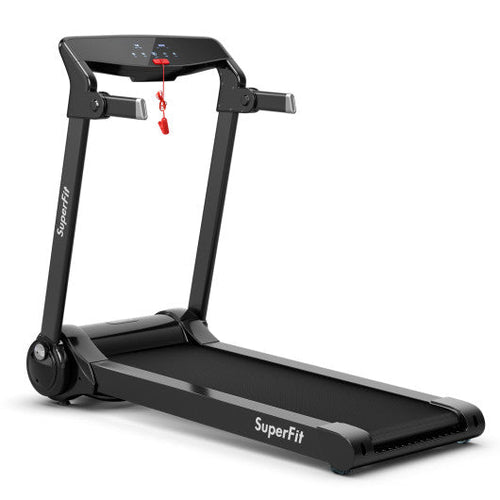 Load image into Gallery viewer, 3HP Electric Folding Treadmill with Bluetooth Speaker-Silver
