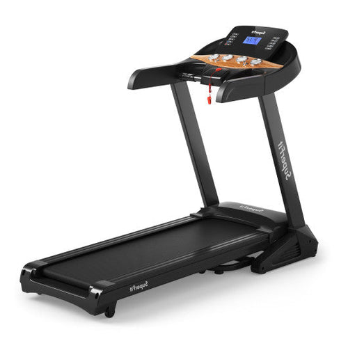 Load image into Gallery viewer, 3.75HP Electric Folding Treadmill with Auto Incline 12 Program APP Control

