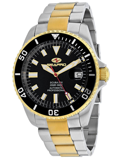 Load image into Gallery viewer, Seapro Men's Scuba 200 Black Dial Watch - SP4326 by Balec Group

