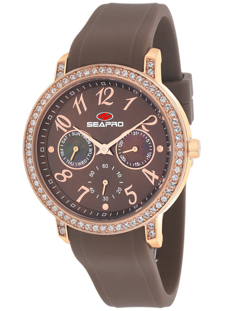 Load image into Gallery viewer, Seapro Women's Swell Brown Dial Watch - SP4414 by Balec Group
