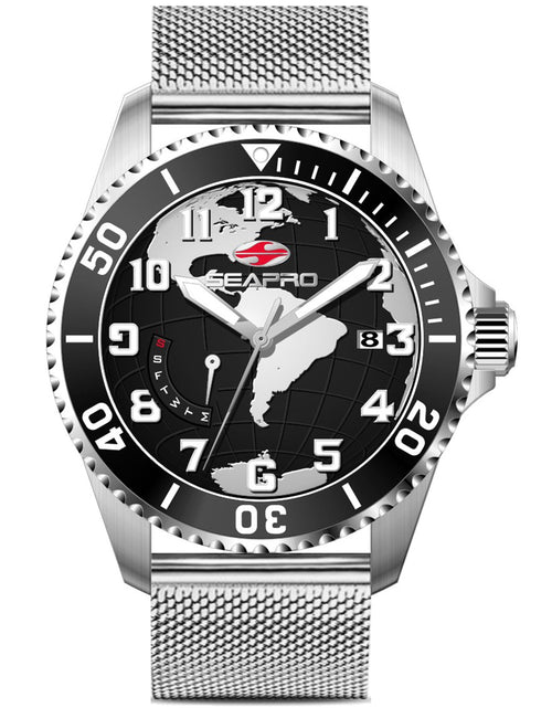 Load image into Gallery viewer, Seapro Men's Voyager Black Dial Watch - SP4761 by Balec Group
