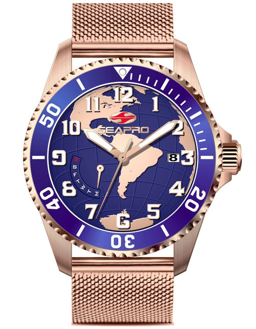 Load image into Gallery viewer, Seapro Men's Voyager Blue Dial Watch - SP4764 by Balec Group

