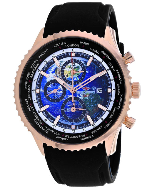 Load image into Gallery viewer, Seapro Men's Meridian World Timer GMT Blue Dial Watch - SP7523 by Balec Group

