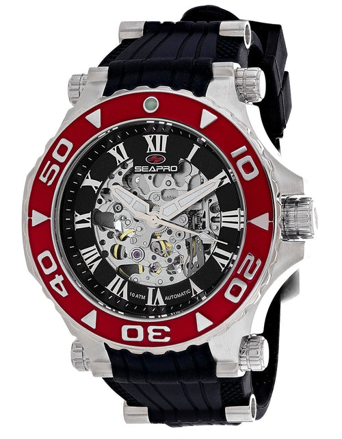 Load image into Gallery viewer, Seapro Men's Seaway Black Dial Watch - SP7751 by Balec Group
