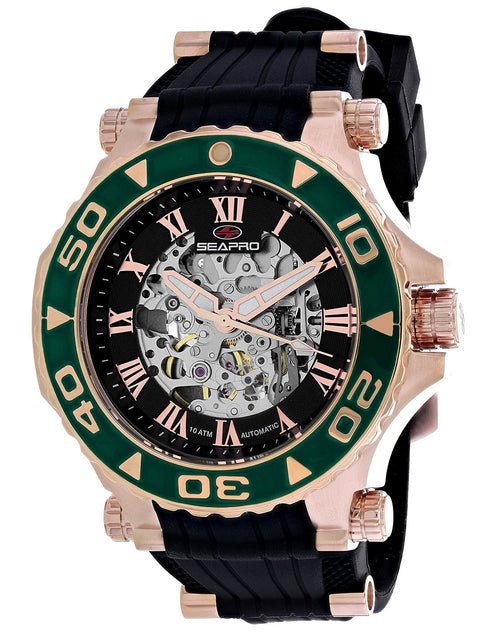 Load image into Gallery viewer, Seapro Men's Seaway Black Dial Watch - SP7754 by Balec Group
