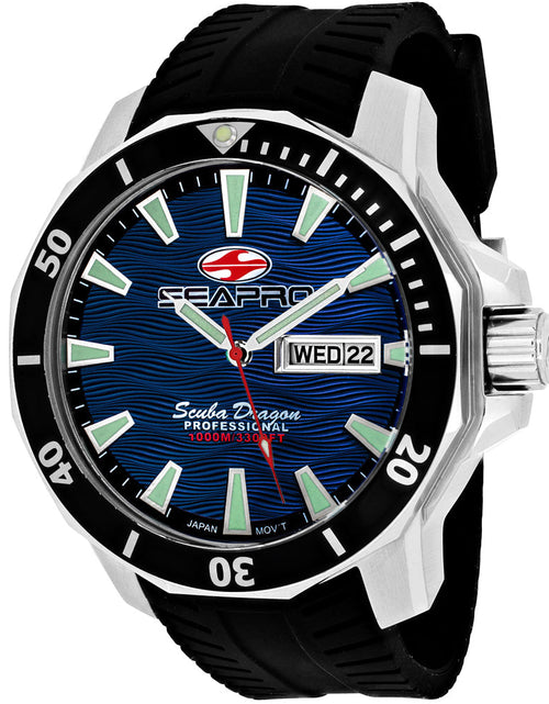 Load image into Gallery viewer, Seapro Men's Diver Limited Edition 1000 Meters Blue Dial Watch - SP8316 by Balec Group

