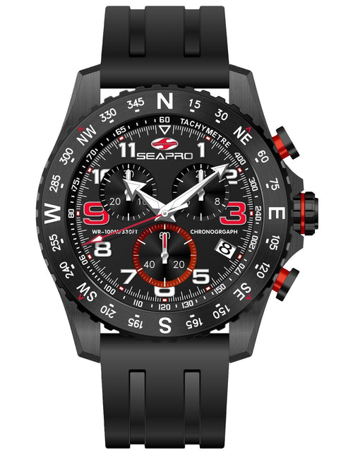 Load image into Gallery viewer, Seapro Men's Gallantry Black Dial Watch - SP9730 by Balec Group
