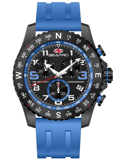 Load image into Gallery viewer, Seapro Men's Gallantry Black Dial Watch - SP9735 by Balec Group
