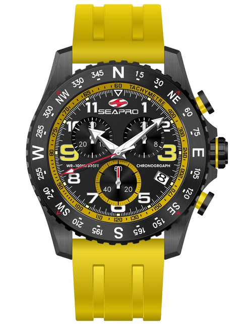 Load image into Gallery viewer, Seapro Men's Gallantry Black Dial Watch - SP9737 by Balec Group
