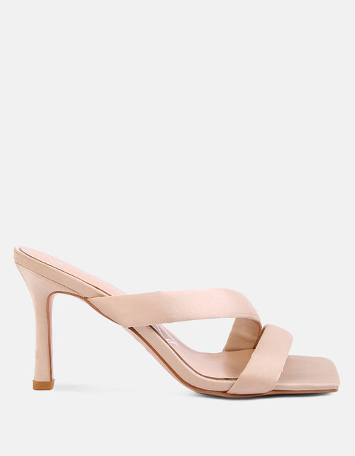 Load image into Gallery viewer, spice up dual strap heel sandals by London Rag
