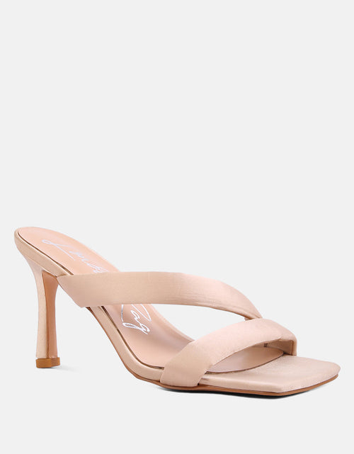 Load image into Gallery viewer, spice up dual strap heel sandals by London Rag
