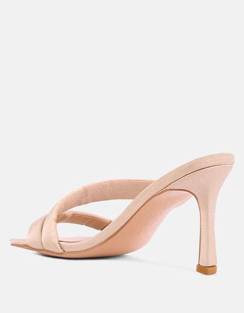 Load image into Gallery viewer, spice up dual strap heel sandals by London Rag
