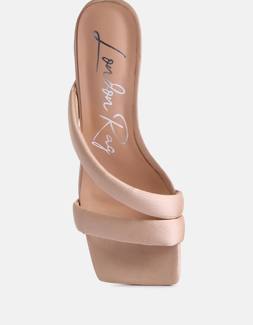 Load image into Gallery viewer, spice up dual strap heel sandals by London Rag
