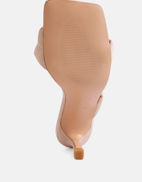 Load image into Gallery viewer, spice up dual strap heel sandals by London Rag

