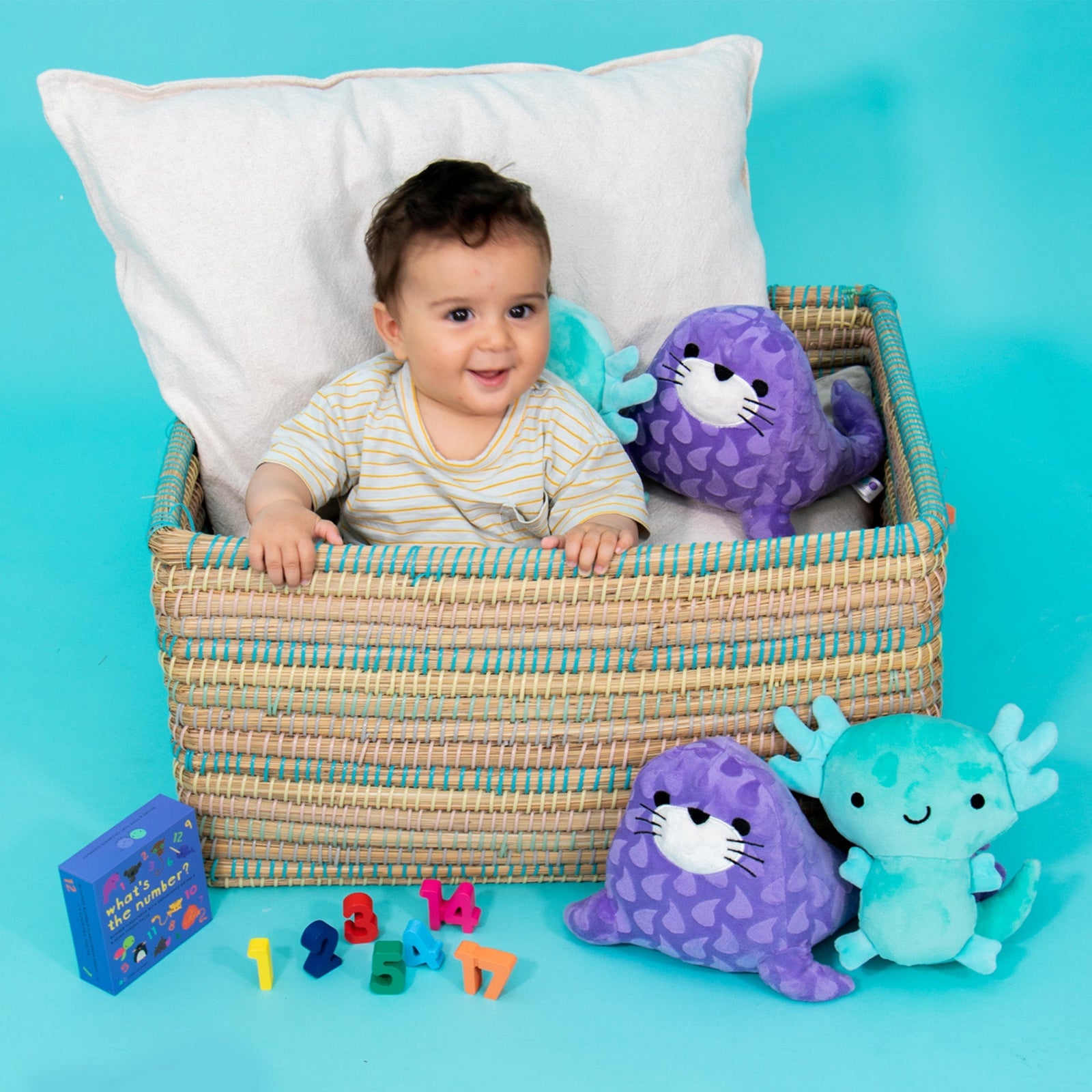 Shui, Spotted Seal Plush Toy by Worldwide Buddies