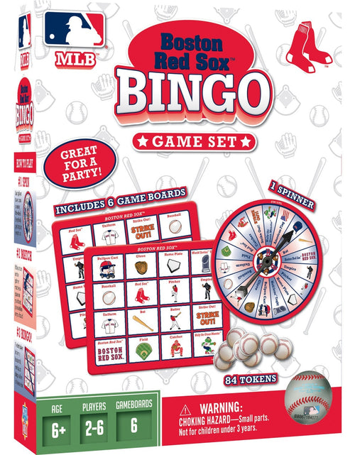 Load image into Gallery viewer, Boston Red Sox Bingo Game by MasterPieces Puzzle Company INC
