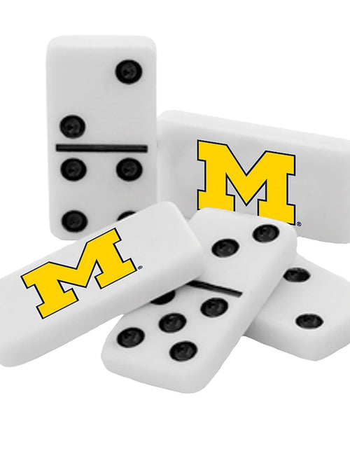 Load image into Gallery viewer, Michigan Wolverines Dominoes by MasterPieces Puzzle Company INC
