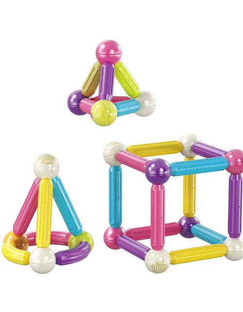 Load image into Gallery viewer, Contixo ST2 Kids Magnetic Stix Stick 68 PCs 3D Building Blocks by Contixo
