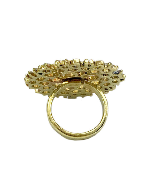 Load image into Gallery viewer, Bombshell Honeycomb Ring by SLATE + SALT
