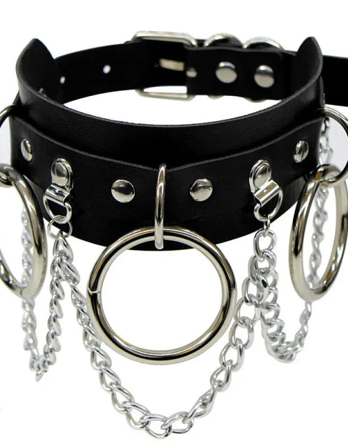 Load image into Gallery viewer, Midnight Steam Choker by The Cursed Closet
