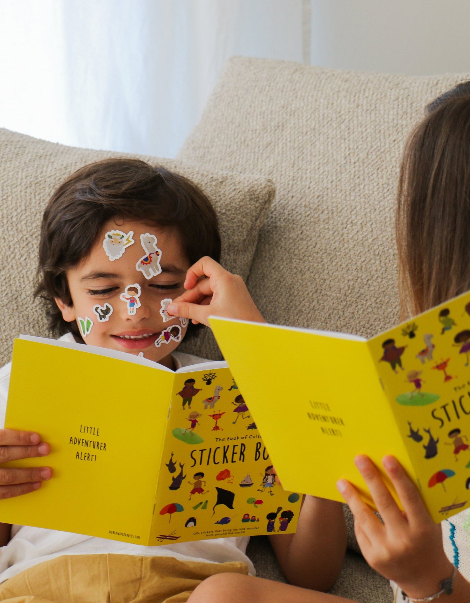 The Sticker Book by Worldwide Buddies