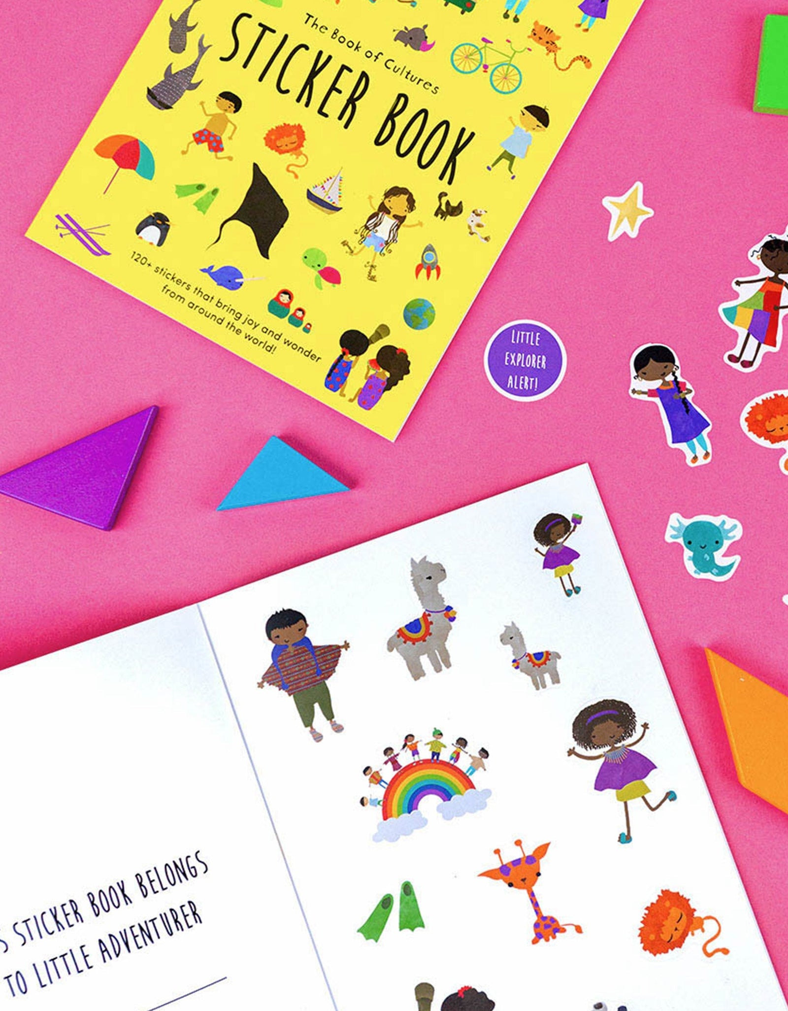 The Sticker Book by Worldwide Buddies