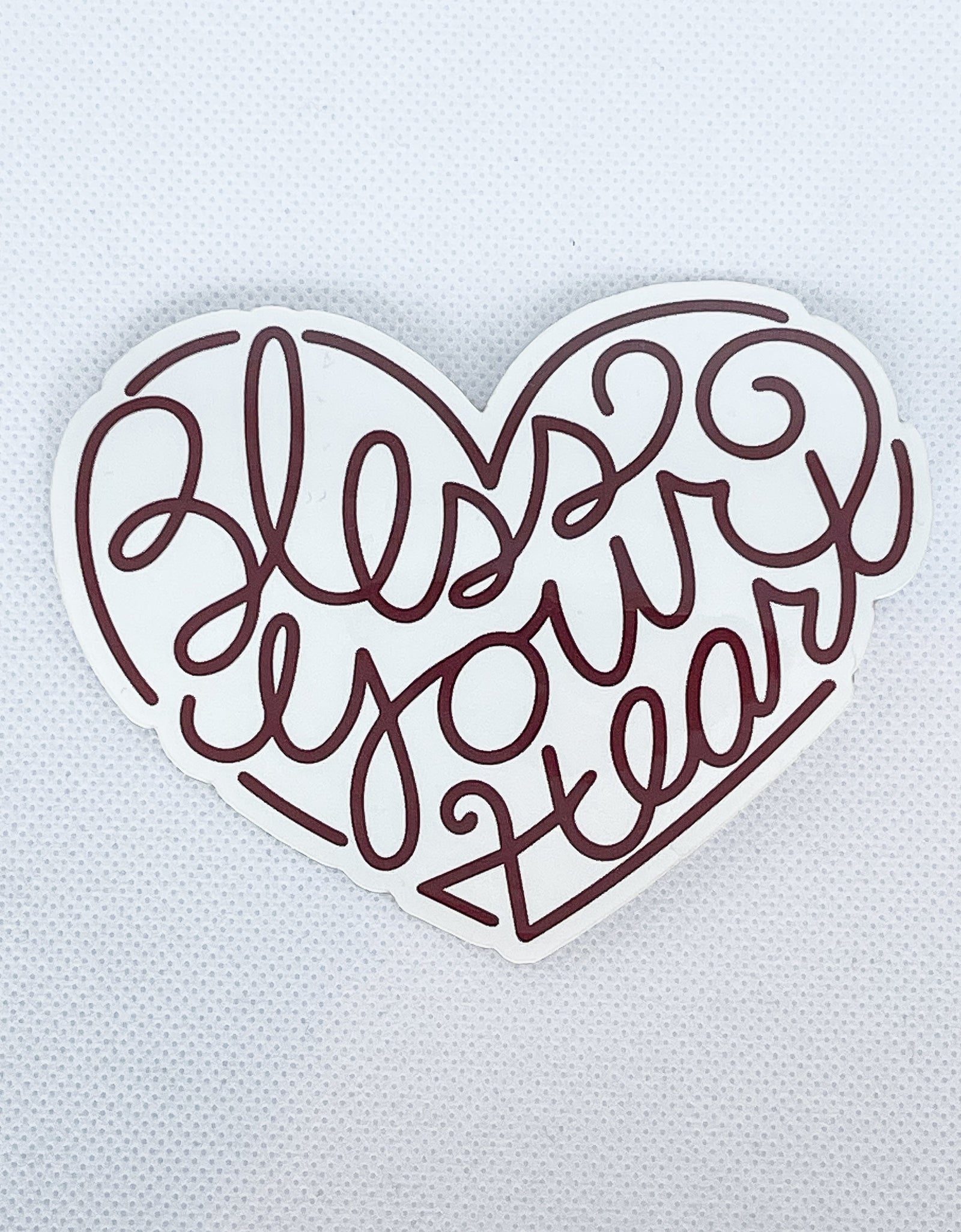 Bless Your Heart Sticker by Music City Creative